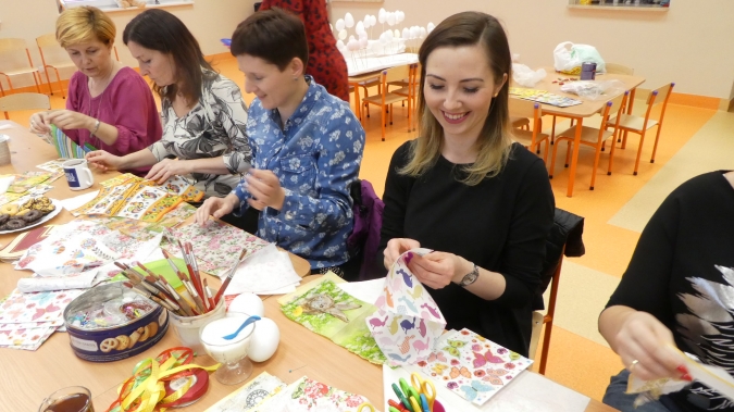 Wielkanocne decoupage